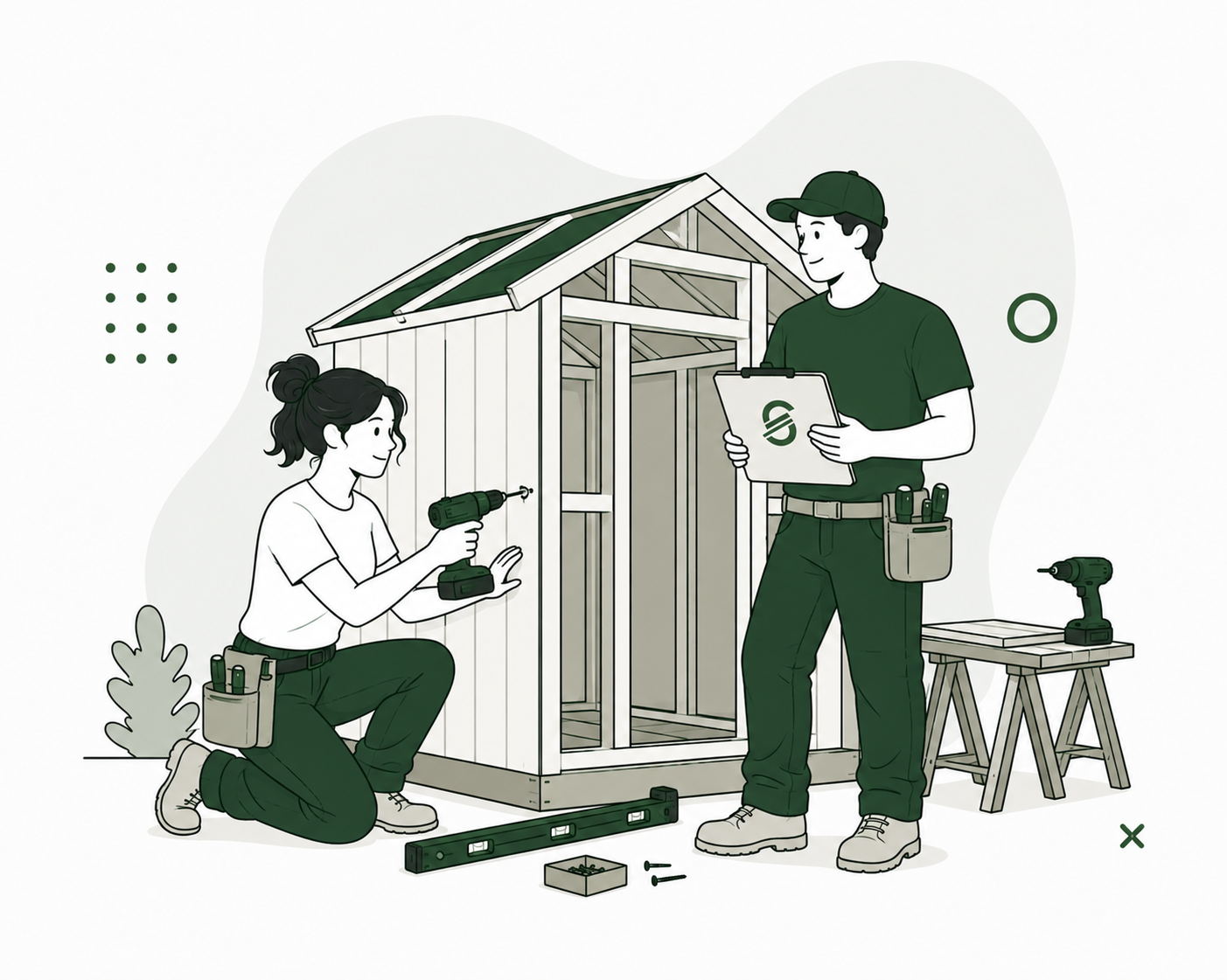 Contractor tracking jobs and payments